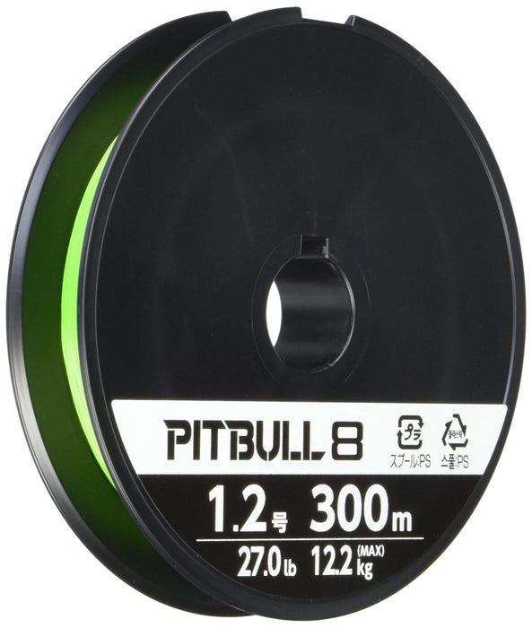 Shimano Pitbull 8 钓鱼线 300M 1.2 青柠绿