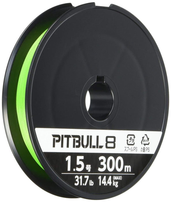 Shimano Pitbull 8 1.5 檸檬綠 300M 釣魚線