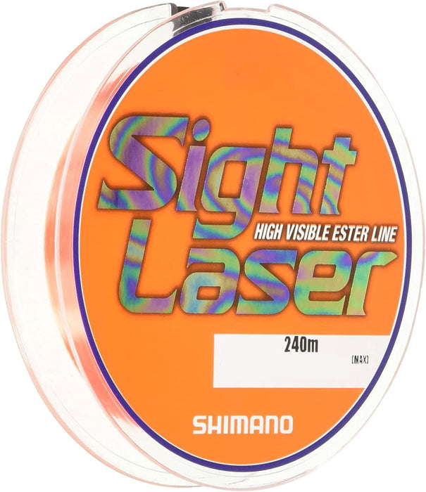 Shimano Line Sight Laser Ex Ester 240M 0.25 Orange Cl-L75Q Fishing Line