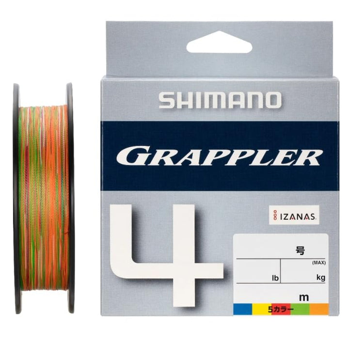 Shimano Grappler 4 釣魚線 200M 5 色 3 號