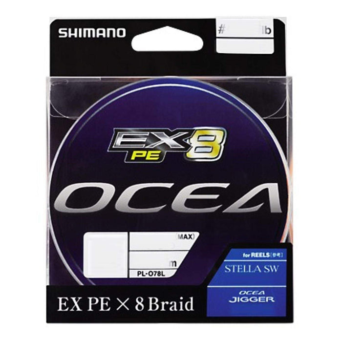 Shimano Ocea Ex8 200M 1.5 33.0Lb 多色釣魚線 PL-068L