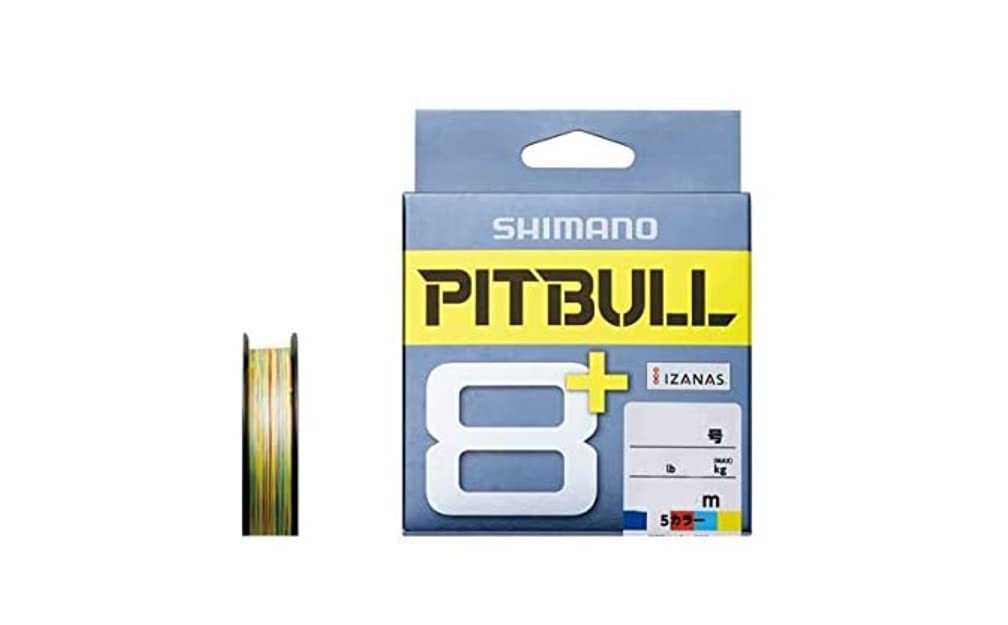 Shimano Pitbull 8+ Pe Line 200M 0.6 毫米多色编织钓鱼线