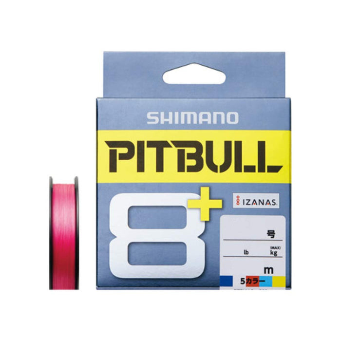 Shimano Pe Line Pitbull 8+ 200M 0.6 可追蹤粉紅色釣魚線