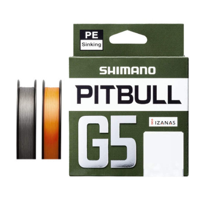 Shimano Pe Line Pitbull G5 150M 钢灰色 No2 耐用钓鱼线