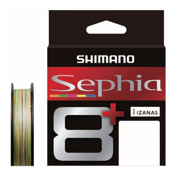 Shimano Sephia 8+ Pe Line 0.4 200M Multi-Color Jigging Line