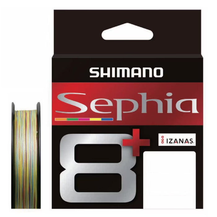 Shimano Sephia 8+ PE Line 200M 多色 0.5 用於跳汰機