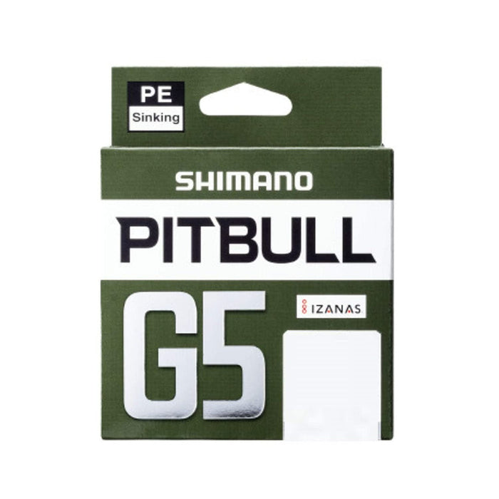 Shimano Pitbull G5 100M 鋼灰色釣魚線 1 號 Shimano