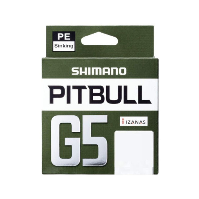 Shimano Pitbull G5 150M 钢灰色线 1 号钓鱼线