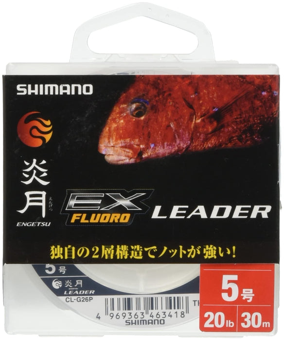 Shimano Engetsu Madai Ex 氟碳钓鱼线 30M 5.0 透明