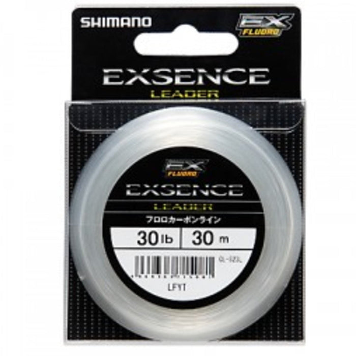 Shimano Exsence Ex 氟碳钓鱼线 30 米 #8.0 透明 Cl-S23L