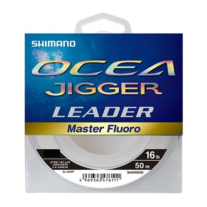 Shimano Ocea Jigger Master 氟碳 50M #18 純透明釣魚線