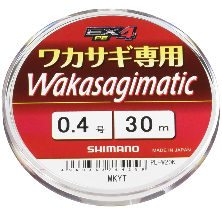 Shimano Smelt Pe Line Wakasagimatic Ex4 30M 0.3 Pink Fishing Line Accessory