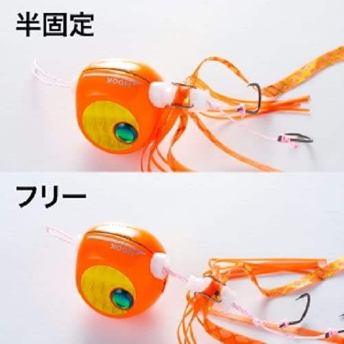 Shimano Tairaba Engetsu Rakuchen Bakubaku R 100G Orange Gold Sea Bream Jig