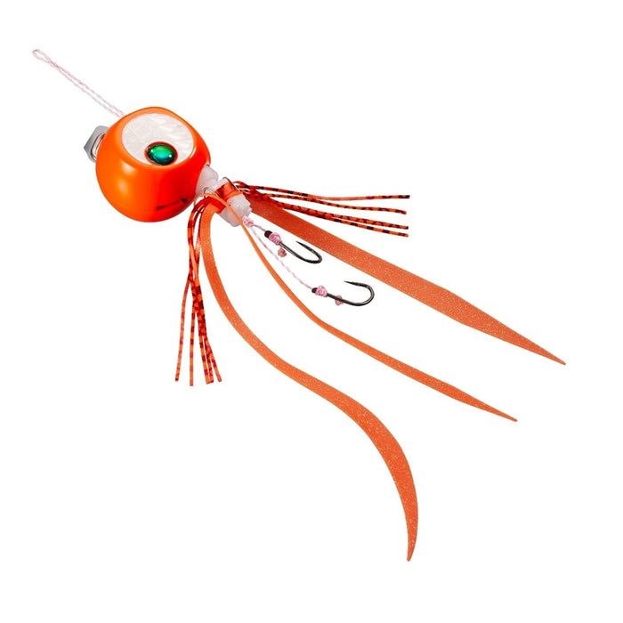 Shimano Engetsu Rakuchen Bakubaku Sea Bream Jig 100G Orange Silver