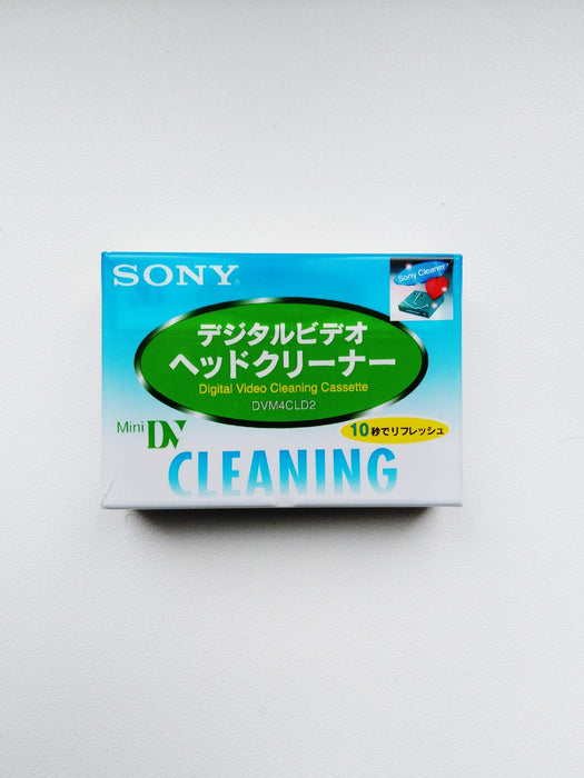 Sony Minidv Cleaning Cassette Dry Type Dvm4Cld2 for Clear Video Playback