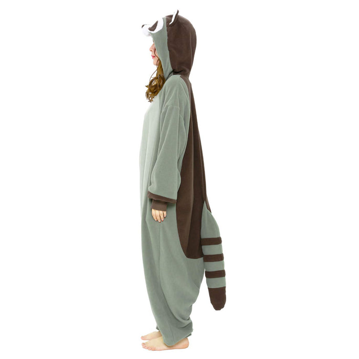 Southwark Fleece Raccoon Kigurumi by Sazac