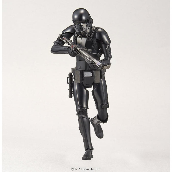 Bandai Spirits Star Wars Death Trooper Black Model - 1/12 Scale Color-Coded Plastic