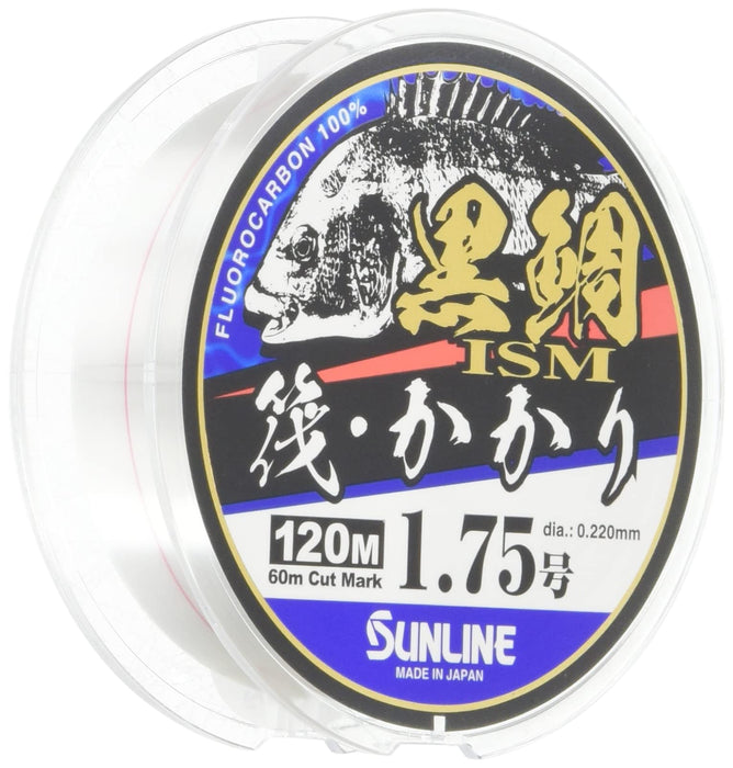 Sunline 氟碳钓鱼线 Kurodaiism 120M 1.75 号透明