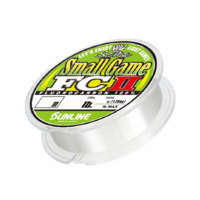 Sunline Fluorocarbon Line for Small Game Fishing 0.4mm 1.5Lb 240M Clear