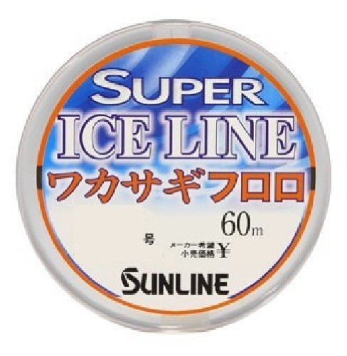 Sunline Fluorocarbon Ice Fishing Line 60M 0.25mm