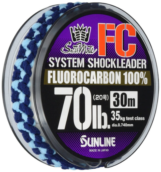 Sunline Harris Saltymate Shock Leader 30M 70Lb 20# Fishing Line