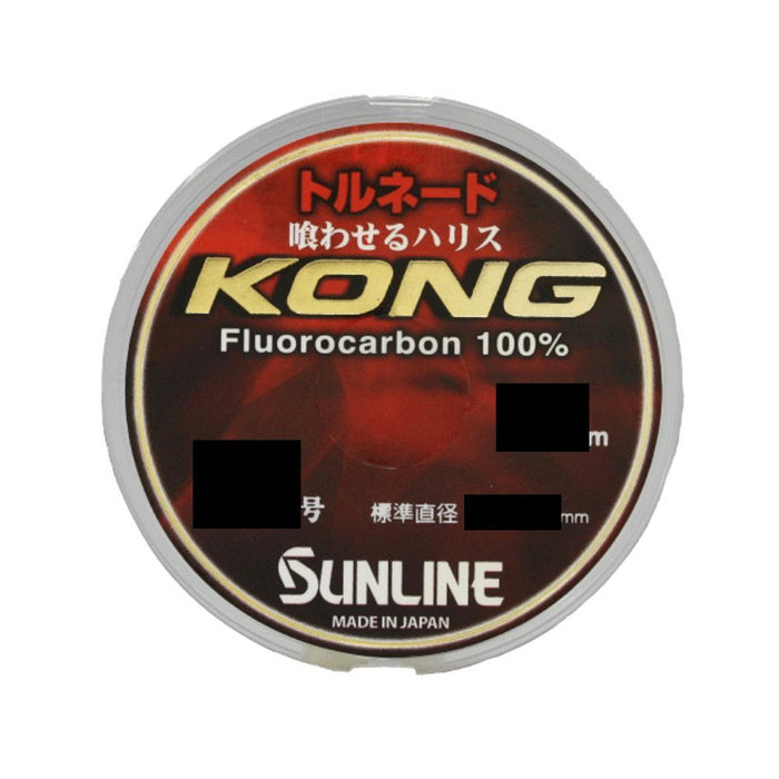 Sunline Harris Kong 氟碳钓鱼线 30M 7 号天然透明