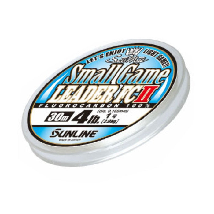 Sunline Leader Saltymate Small Game Fluorocarbon 30M 0.6 2Lb Natural Clear