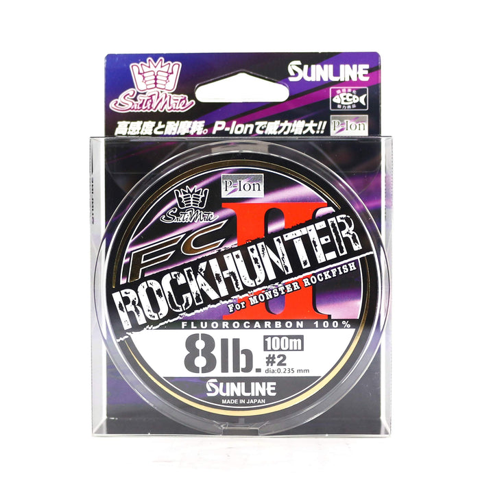 Sunline Saltymate Rock Hunter II 100M 2 号 8 磅钓鱼线