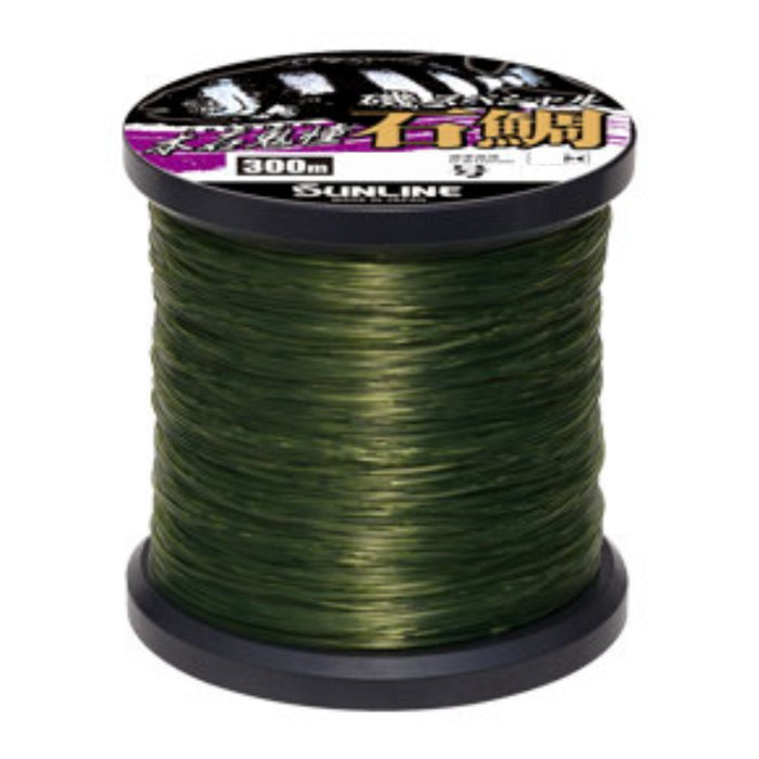 Sunline Nylon Line 300M No. 24 Seaweed Green Premium Fishing Line