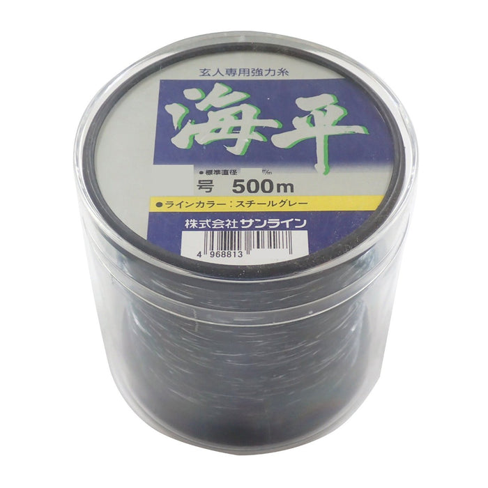 Sunline Nylon Fishing Line 500M No. 18 Steel Gray