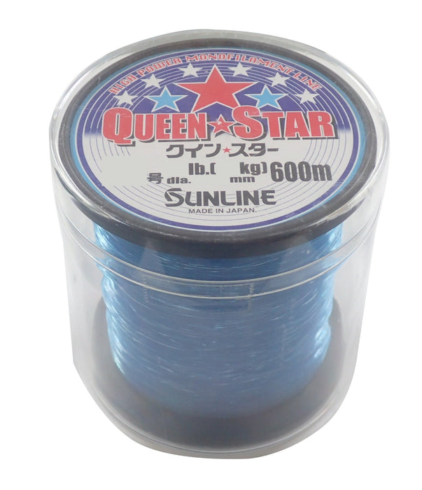 Sunline Nylon Line Queen Star 600M #12 Blue Fishing Line