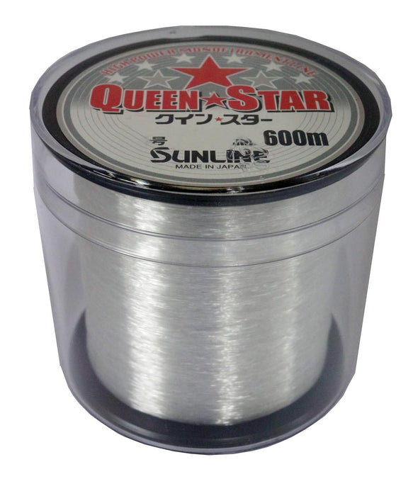 Sunline Nylon Line Queenstar 600M 0.6mm Clear for Fishing