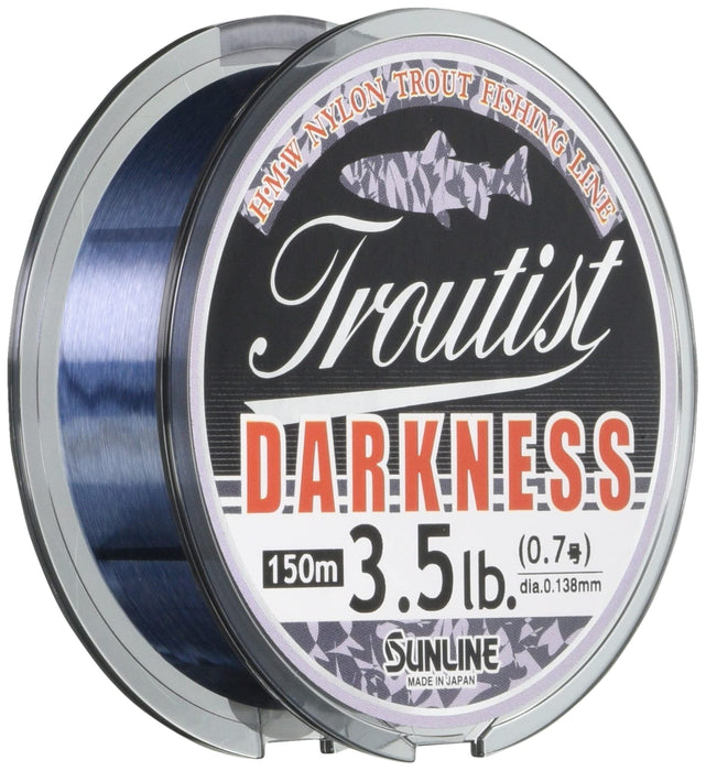 Sunline Troutist Darkness Nylon Fishing Line 150M 3.5Lb 0.7mm