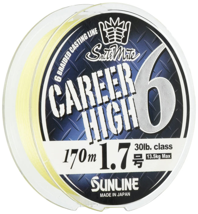 Sunline Pe Line Saltymate Career High 6 170M 30 磅香槟金套装