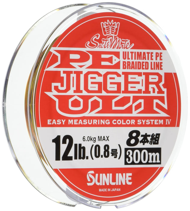 Sunline Saltymate Jigger Ult 8-Strand 300M 0.8 12Lb Fishing Line