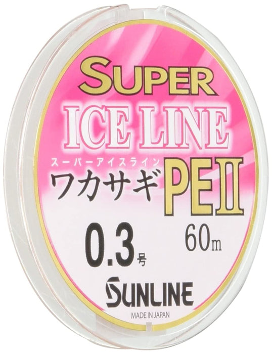 Sunline Pe Line Super Ice Smelt Ii 30M 0.3 Diameter Fishing Line