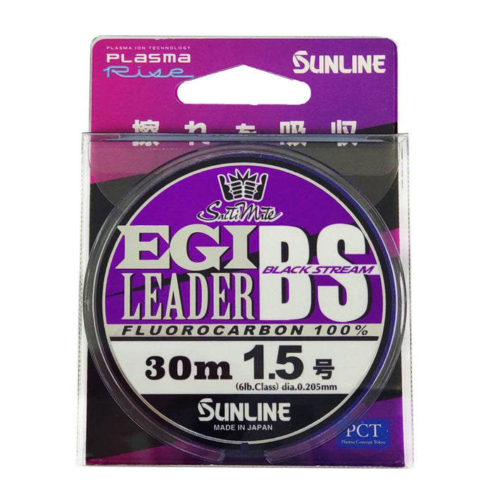 Sunline Saltimate Egi Leader Black Stream 30M 1.5 - 優質釣魚線