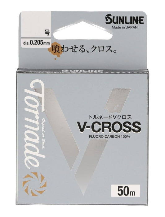 Sunline Tornado V-Cross 氟碳钓鱼线 50M 1.25 磅