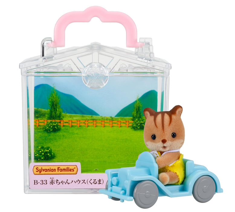 Epoch Sylvanian Families 婴儿房屋汽车玩具 B-33 St Mark 认证适合 3 岁以上儿童