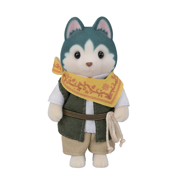 Sylvanian Families C-72 Bruce 哈士奇娃娃 适合 3 岁以上