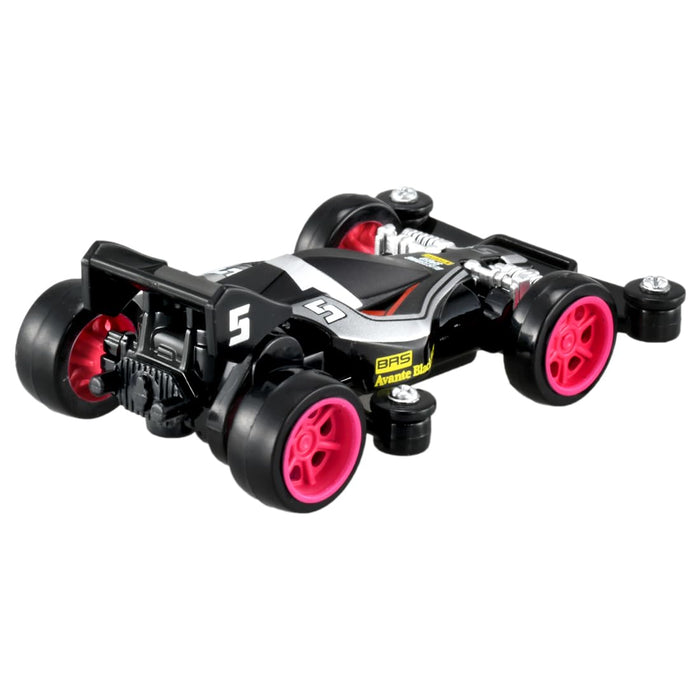 Black Takara Tomy Mini 4WD Avante Jr. Premium Car Toy for Ages 6+