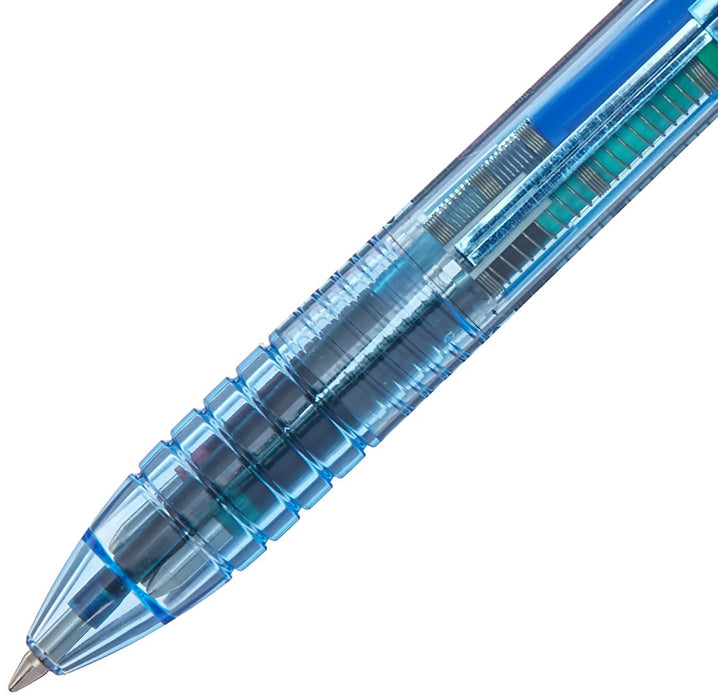 Tombow 4 色紧凑型圆珠笔（带肩带）记者 4 蓝色 Bc-Fsrcv40