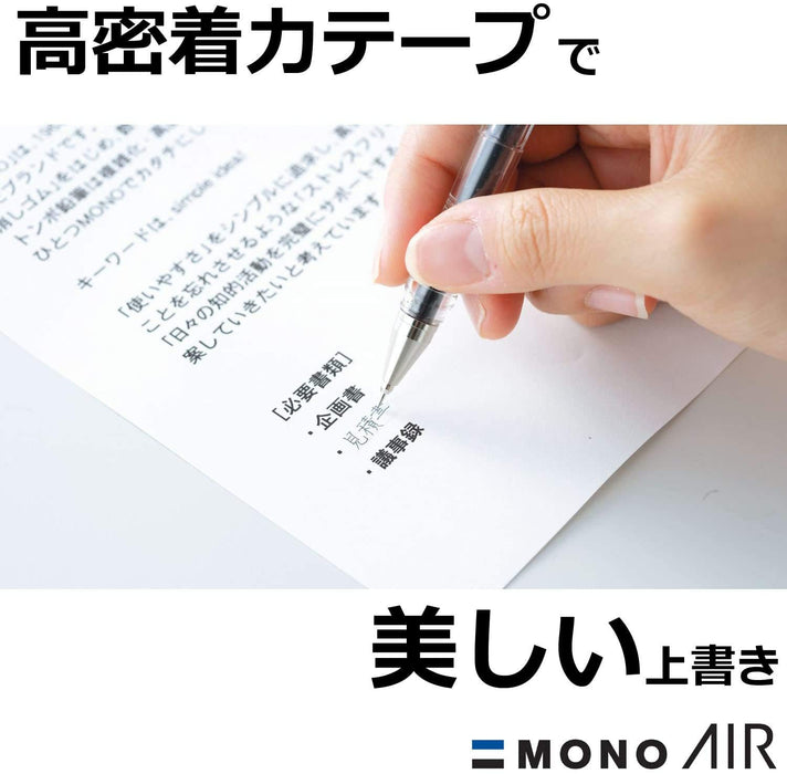 Tombow Mono Air 修正带 透明黄绿色 5mm - TBW Ct-Ca5C62