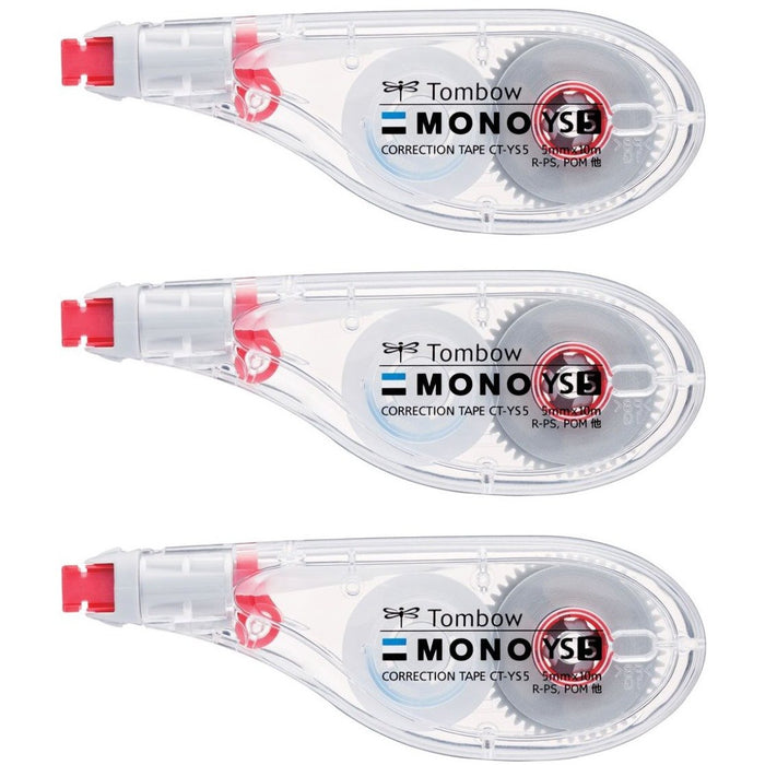 Tombow Mono YS Correction Tape 5mm Pack of 3 Pieces