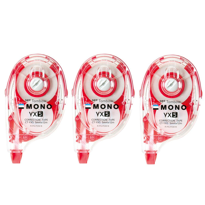 Tombow Mono Correction Tape 5mm Pack of 3 - Kcc-345 Model