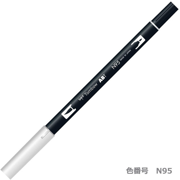 Tombow 6支裝冷灰1支雙毛筆組 AB-TN95