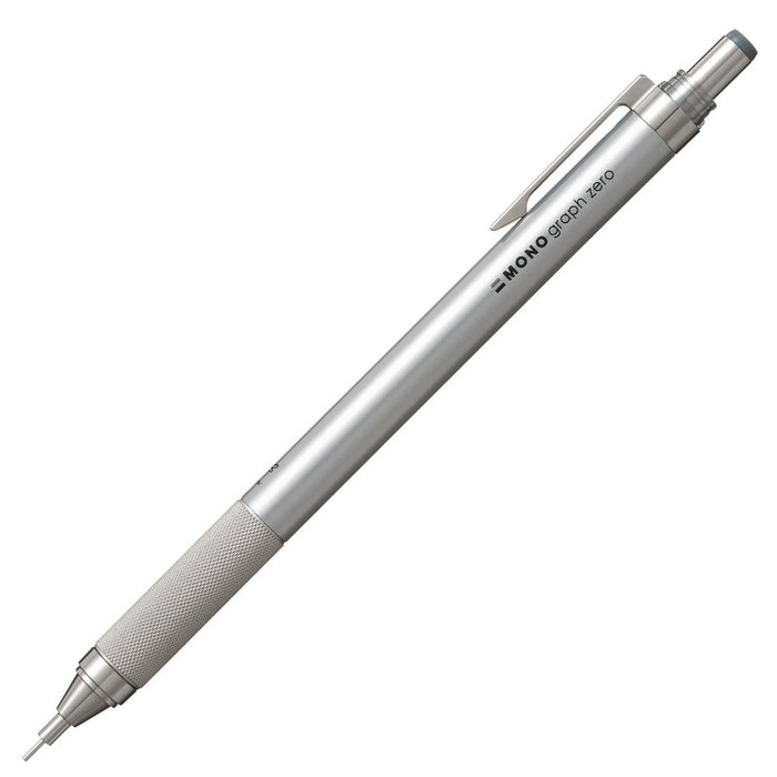 Tombow Mono Monograph Zero Mechanical Pencil 0.5mm Silver Dpa-162B