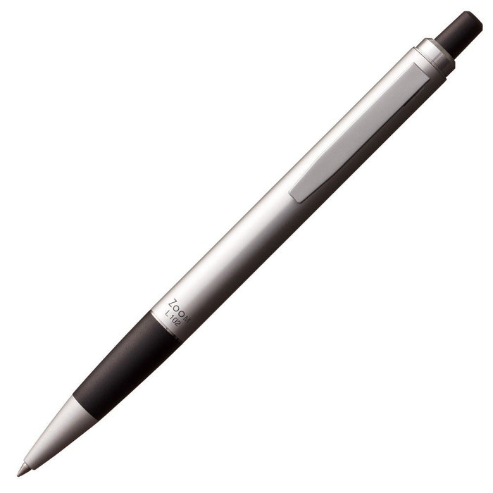 Tombow Zoom L102 Silver Ballpoint Pen 0.7mm Oil-Based Ink