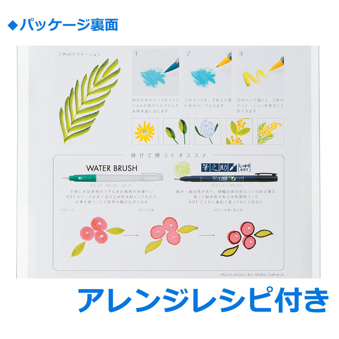 Tombow Botanical Set AB-T6CBT 6 色双头画笔铅笔