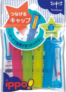 Tombow 5 件裝鉛筆帽連接器組 PC-SJW 版